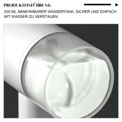 TOPMELON TOPMELON Dampfbugeleisen Zusammenklappbares Mini-Bugeleisen,abnehmbarem  Паровой утюг TOPMELON складной мини-утюг, съемный