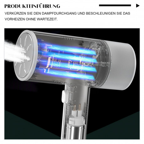 TOPMELON TOPMELON Dampfbugeleisen Zusammenklappbares Mini-Bugeleisen,abnehmbarem  Паровой утюг TOPMELON складной мини-утюг, съемный