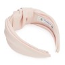 Filippa Firenze Riviera Satin Haarreif mit Knoten Rosa Ривьера атласная повязка на голову с узелками