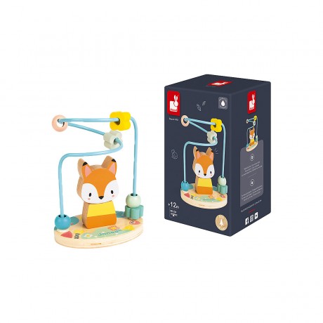 Janod Pure Motorikschleife Fuchs Чистая моторная петля лиса