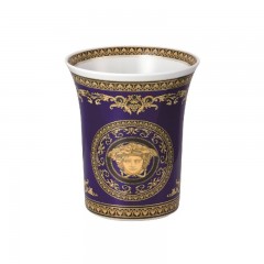 Rosenthal meets Versace Rosenthal Versace Medusa blue Vase 18 cm Rosenthal Versace Синяя ваза Medusa 18 см