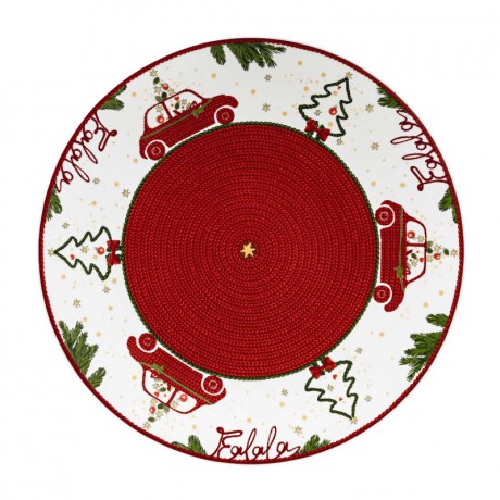 Hutschenreuther Hutschenreuther Weihnachtszeit Platzchenteller 27 cm Hutschenreuther Рождественская тарелка для печенья 27 см