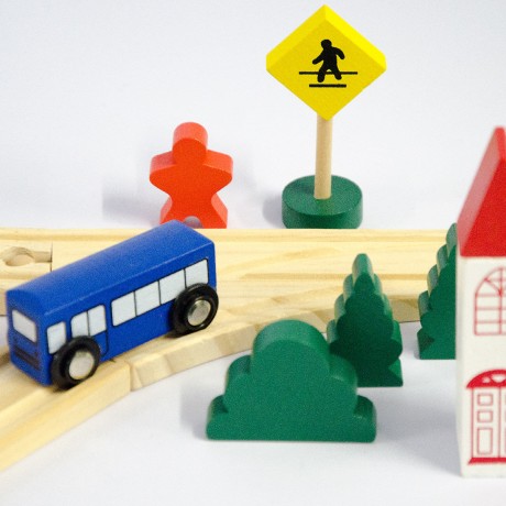 LittleTom Holzeisenbahn EPR-HE-125 Деревянный паровозик ЭПР-ОН-125