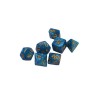dice4friends 7-tlg. RPG Wurfelset Pearl: Ocean\/Gold 7 шт. RPG Dice Set Жемчуг: Океан/Золото