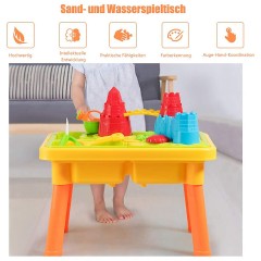 COSTWAY® Kinderspieltisch Sand- und Wasserspieltisc Детский игровой стол Игровой стол с песком и водой