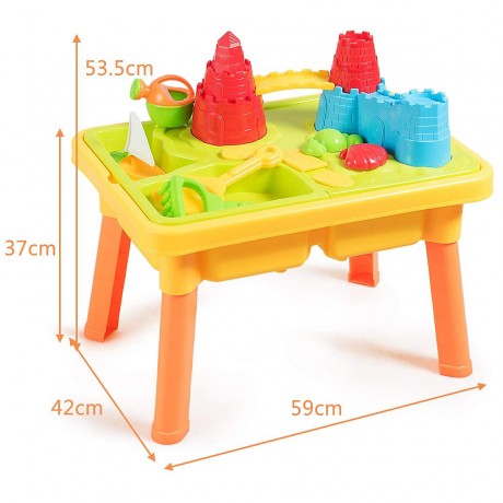 COSTWAY® Kinderspieltisch Sand- und Wasserspieltisc Детский игровой стол Игровой стол с песком и водой