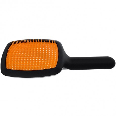 Giorgio Janeke Curvy Brush quot;Mquot; Vented Black Orange  Пышная кисть "М" Вентилируемый черный оранжевый