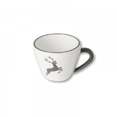 Gmundner Keramik Gmundner Keramik Grauer Hirsch Cappuccino-Obertasse 0,16 L / h: 6,8 cm Чашка для капучино Gmundner Ceramics Grey Deer 0,16 л / высота: 6,8 см