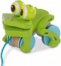 Melissa Doug Ziehspielzeug Frohlicher Frosch aus Holz Игрушка-тягач Happy Frog из дерева