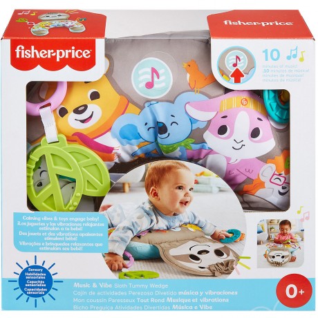 Mattel Fisher-Price Faultier-Spielkissen mit Vibration Вибрирующая игровая подушка Fisher-Price Sloth
