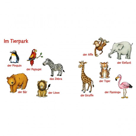 Carlsen Verlag Mein Buggy-Bildworterbuch: Meine Tiere Мой глючный словарь с картинками: Мои животные