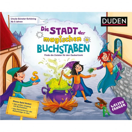 Bibliographisches Institut Weltenfanger: Die Stadt der magischen Buchstaben (Kinderspiel) Ловец мира: Город волшебных букв (Детская игра)