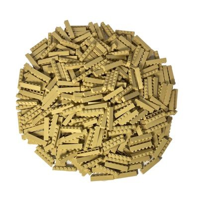 LEGO LEGO 1x6 Steine Beige - 500 Stuck - Tan bricks 3009 LEGO 1x6 кирпичи бежевого цвета — 500 штук — коричневые кирпичи 3009