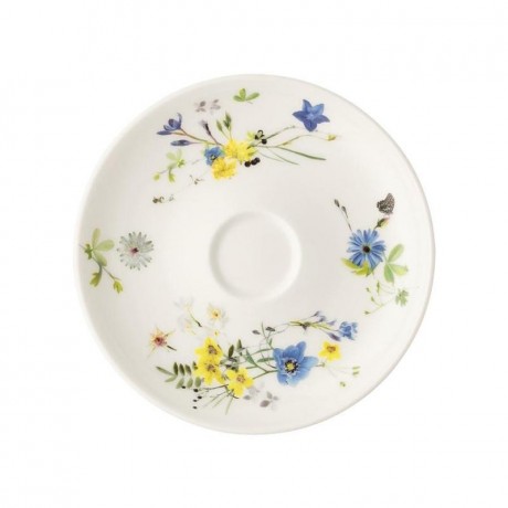 Rosenthal Rosenthal Brillance Fleurs des Alpes Espresso-Untertasse Coup 11 cm Блюдце для эспрессо Rosenthal Brillance Fleurs des Alpes Coup 11 см