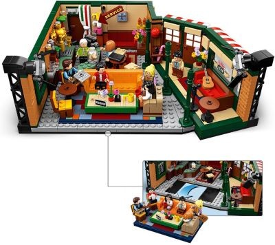 LEGO LEGO Ideas 21319 Central Perk LEGO Ideas 21319 Центральный буфет