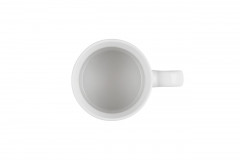 Le Creuset LE CREUSET Kaffeebecher WHITE MARBLE Weiss Кофейная кружка LE CREUSET БЕЛЫЙ МРАМОР