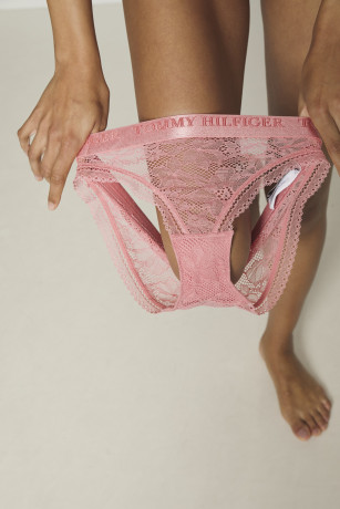 Tommy Hilfiger Briefs flora pink трусы флора розовый