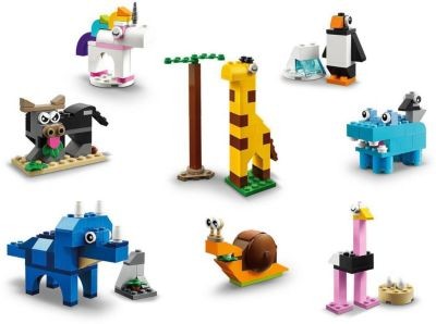 LEGO LEGO Classic 11011 LEGO Bausteine - Spass mit Tieren LEGO Classic 11011 Конструкторы LEGO — Животные для развлечения