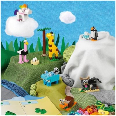 LEGO LEGO Classic 11011 LEGO Bausteine - Spass mit Tieren LEGO Classic 11011 Конструкторы LEGO — Животные для развлечения
