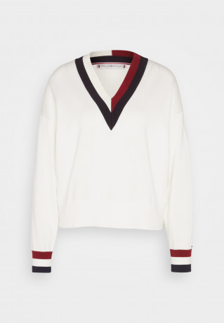 Tommy Hilfiger SWEATER Jumper ecru СВИТЕРА джемперы экрю