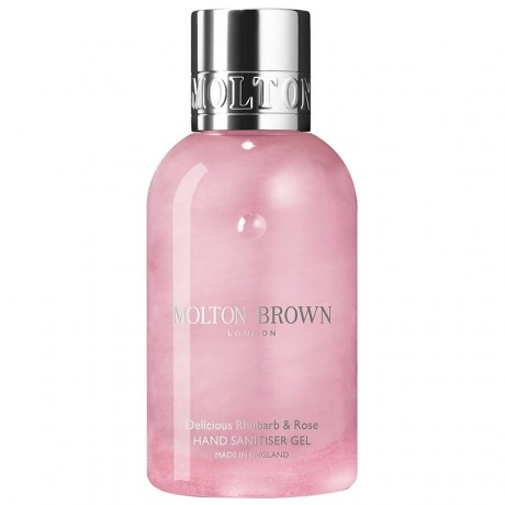 Molton Brown Delicious Rhubarb & Rose Hand Sanitiser Gel Восхитительный дезинфицирующий гель для рук с ревенем и розой