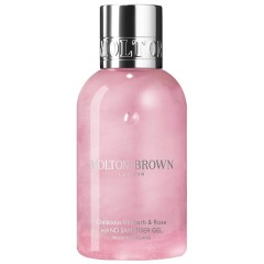 Molton Brown Delicious Rhubarb &amp; Rose Hand Sanitiser Gel  Восхитительный дезинфицирующий гель для рук с ревенем и розой