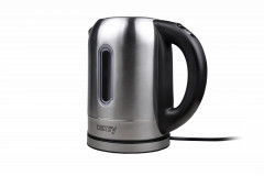 JUNG JUNG Wasserkocher CAMRY CR1253, Wasserkocher mit Temperatureinstellung 60-90°C Digital, 1.7 l, 2200 W, Glas mit Edelstahl, LED Innenbeleuchtung  LCD Display, 360° Basis  Чайник JUNG CAMRY CR1253, чайник с регулировкой температуры 60-90°C, цифровой, 1