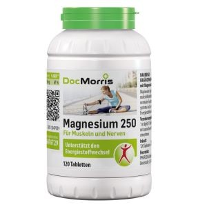 DocMorris Magnesium 250 mg Tabletten (120 Таблеток) ДокМоррис  120  Таблеток