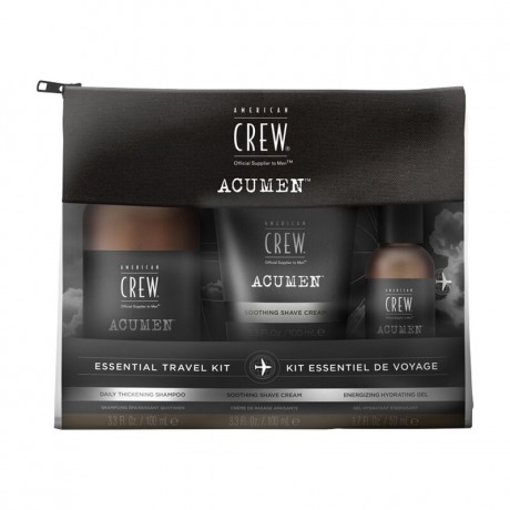 American Crew Travel Set 100ml + 100ml + 50ml 1 St.  Дорожный набор 100мл + 100мл + 50мл 1 шт.