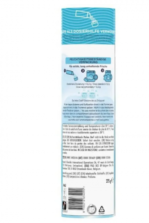 Lenor Wascheparfum Baumwollblute Light 275g, Парфюм для стирки в гранулах, Свежий хлопок, 275 г