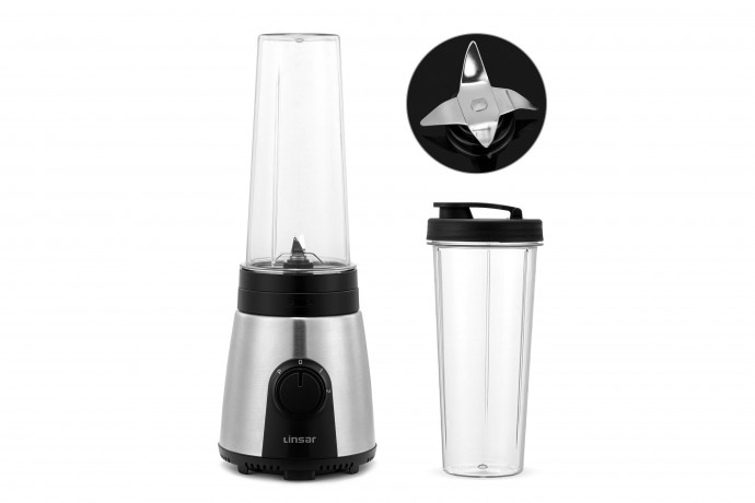 Linsar Smoothie-Maker Geschwindigkeitsregler, 4-flugeliges Messer  Производитель смузи Linsar с регулировкой скорости, нож с 4 лезвиями