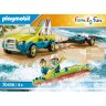 PLAYMOBIL PLAYMOBIL 70436 Strandauto mit Kanuanhanger PLAYMOBIL 70436 Beach Car с прицепом для каноэ
