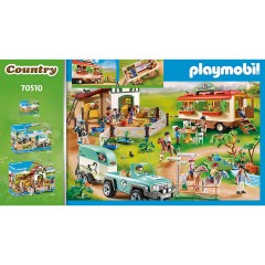 PLAYMOBIL PLAYMOBIL 70510 Ponycamp-Ubernachtungswagen PLAYMOBIL 70510 Автомобиль для ночлега в пони-лагере