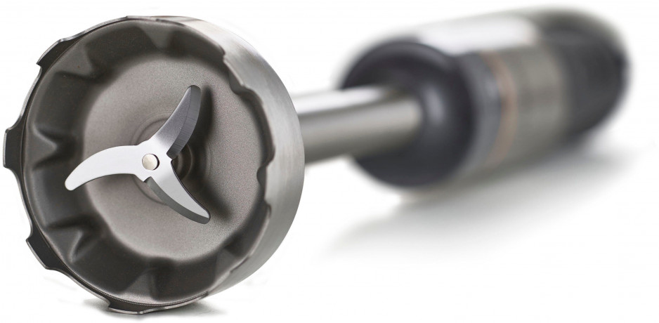 KENWOOD KENWOOD Stabmixer HBM60.307GY Triblade XL+, 1000 W, inkl. Zerkleinerer, Kartoffelstampfer, Messbecher und Schneebesen  Ручной блендер KENWOOD HBM60.307GY Triblade XL+, 1000 Вт, включая измельчитель, толкушку для картофеля, мерную чашку и венчик