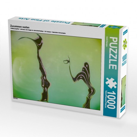 CALVENDO Puzzle CALVENDO Puzzle Zusammen warten Пазл CALVENDO Puzzle Ждем вместе