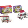 Schleich Schleich Horse Club Bundle: 42593 Wohnwagen fur geheime Club-Treffen + 42370 Mobile Tierarztin mit Hannoveraner Fohlen Комплект Schleich Horse Club: 42593 каравана для секретных встреч клуба + 42370 мобильный ветеринар с ганноверским жеребенком