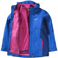 Jack Wolfskin Kinder 3in1 Outdoorjacke GRIVLA Детская уличная куртка 3в1 GRIVLA