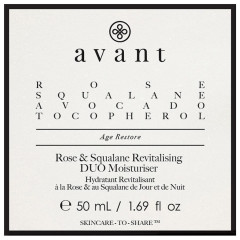 Avant Skincare Avant Age Restore Rose &amp; Squalane Revitalising DUO Moisturiser  Avant Age Restore Rose &amp;amp; Squalane Восстанавливающий увлажняющий крем DUO