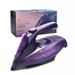 iceagle iceagle Dampfbugeleisen AJ2085 Dampfbugeleisen 360ml Wassertank, Kabelloses,Keramik-Bugelsohle, 2400,00 W, Konstanter Dampf  Паровой утюг Iceagle AJ2085, паровой утюг, резервуар для воды 360 мл, беспроводной, керамическая подошва, 2400,00 Вт, пост