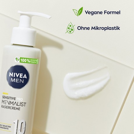 Nivea Sensitive Pro Menmalist Rasiercreme  Крем для бритья Sensitive Pro Menmalist