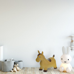 relaxdays Hupftier Pferd in Hellbraun Копытная лошадь светло-коричневого цвета