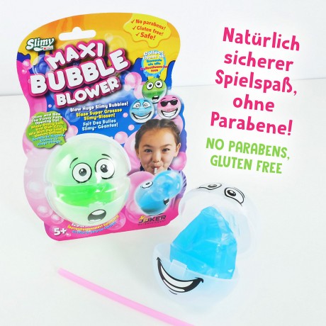 Slimy SLIMY® Maxi Bubble mit Bubble-Blower SLIMY® Maxi Bubble с устройством для выдувания пузырей