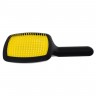 Giorgio Janeke Curvy Brush quot;Mquot; Vented Black Yellow  Пышная кисть "М" Вентилируемый черный желтый
