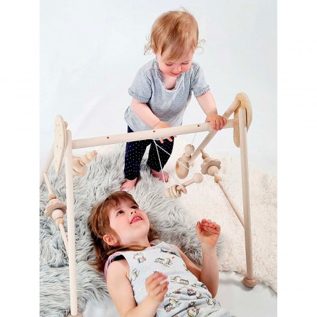 HESS Spieltrapez aus Holz hohenverstellbar Деревянная игровая трапеция с регулируемой высотой