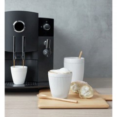 ASA SELECTION ASA Thermo Thermobecher striped weiss 0,20 L / h: 9,5 cm Термокружка ASA полосатая белая 0,20 л / высота: 9,5 см