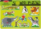 Melissa  Doug Soundpuzzle aus Holz Деревянный звуковой пазл