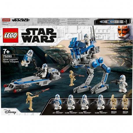 LEGO Star Wars 75280 Clone Troopers  der 501. Legion  ЛЕГО Клоны-пехотинцы 501-го легиона