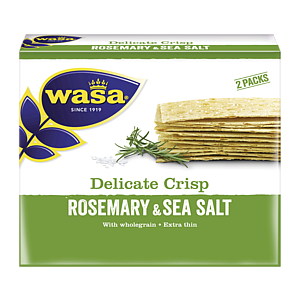 Wasa Хрустящие хлебцы деликатесные с розмарином 190г