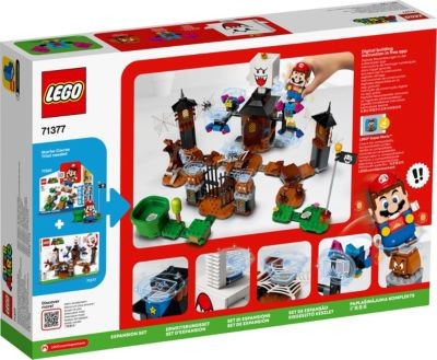 LEGO LEGO Super Mario Bundle: Starterset 71360 Abenteuer mit Mario Starterset + Erweiterungsset 71377 Konig Buu Huu und der Spukgarten (selten) Набор LEGO Super Mario: стартовый набор 71360 «Приключения с Марио», стартовый набор + дополнительный набор 713