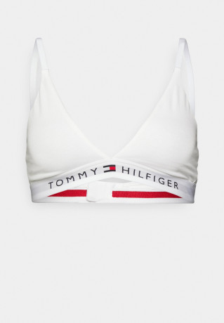 Tommy Hilfiger UNLINED TRIANGLE Triangle bra white UNLINED TRIANGLE Бюстгальтер с треугольными чашечками белый